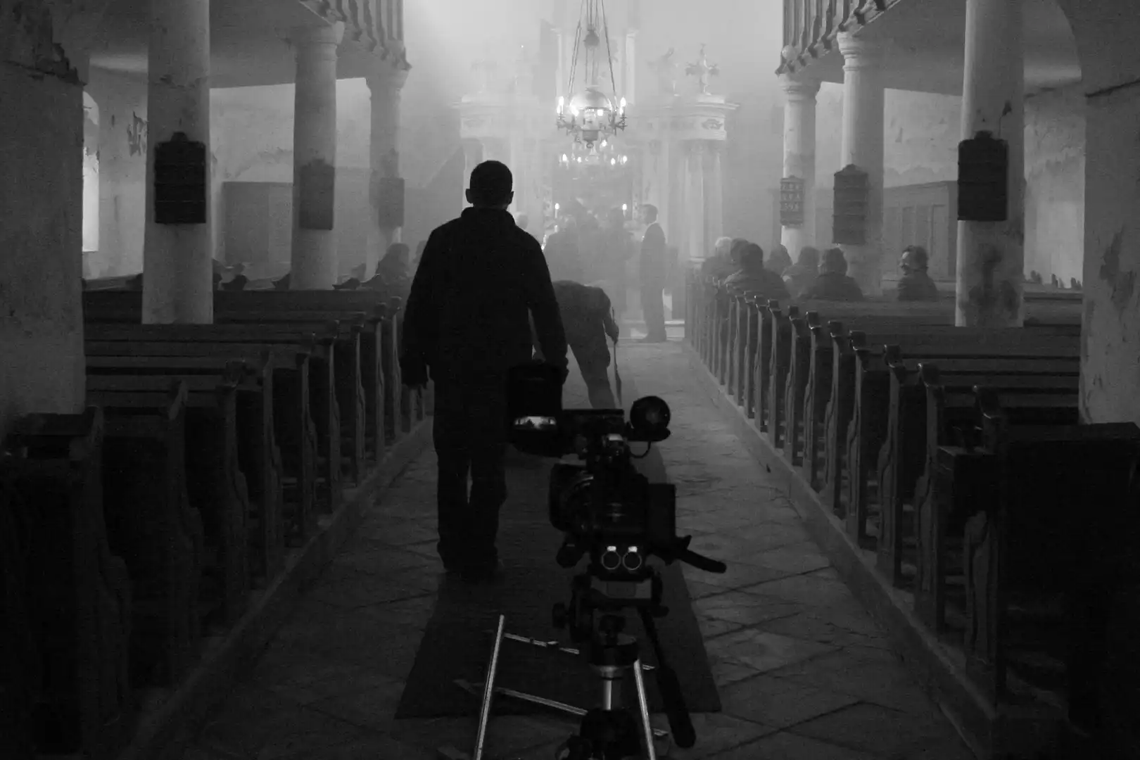 Behind the scenes